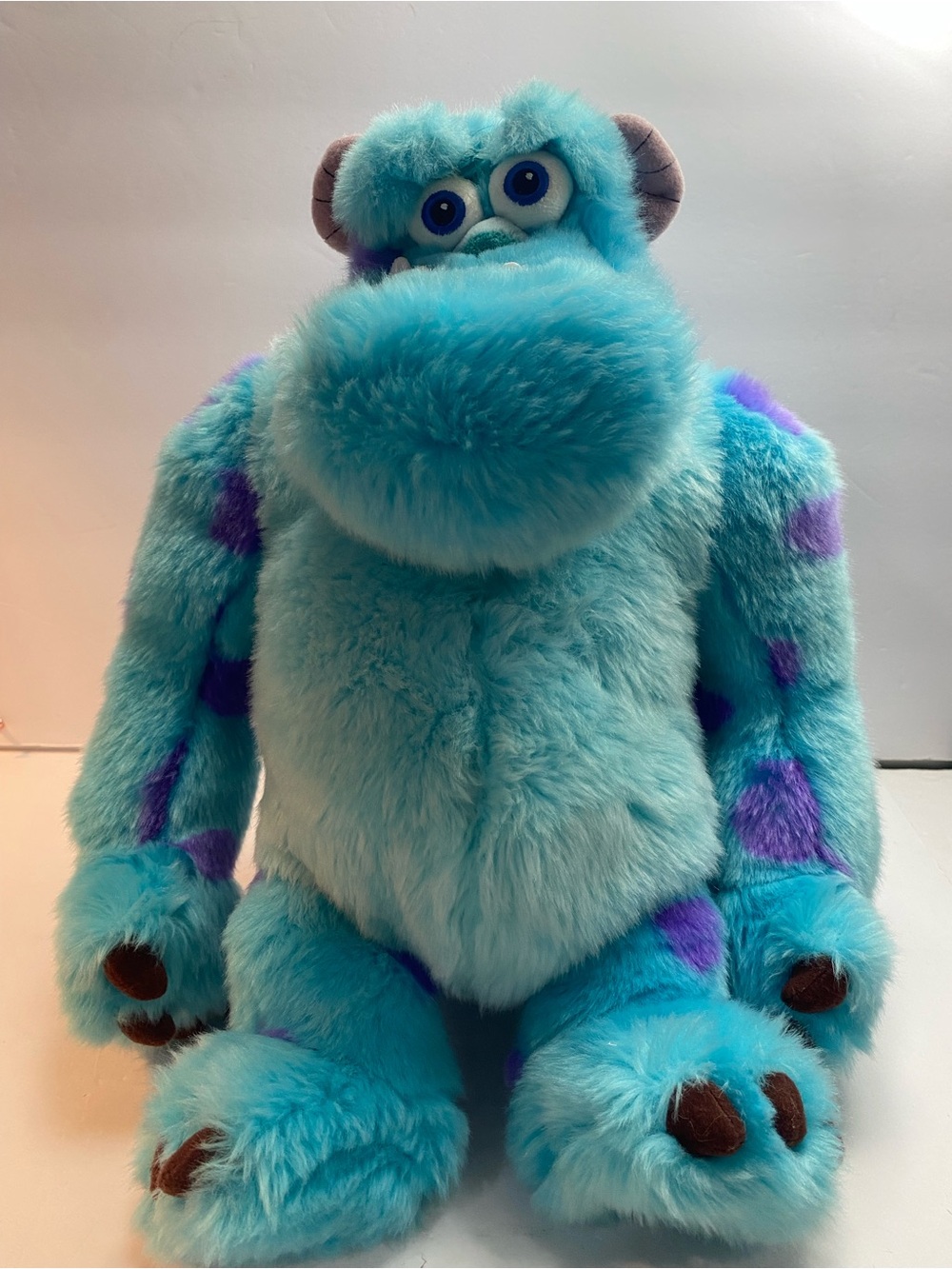 Disney store sully plush 16inch plush , soft
